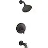 KOHLER Capilano Single-Handle 3-Spray Tub and Shower Faucet in Oil-Rubbed Bronze (Valve Included)