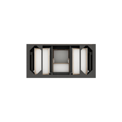 Renovate for Less Atlanta Brookfield 48" Single Vanity, Black Onyx
