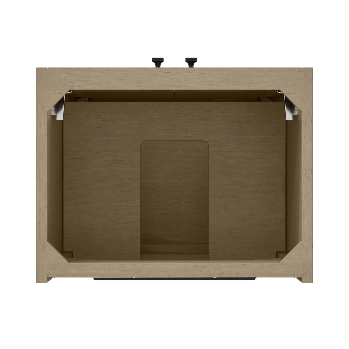Chianti 20" Single Cabinet, Walnut Whisper, Matte Black