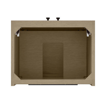 Chianti 20" Single Cabinet, Walnut Whisper, Matte Black