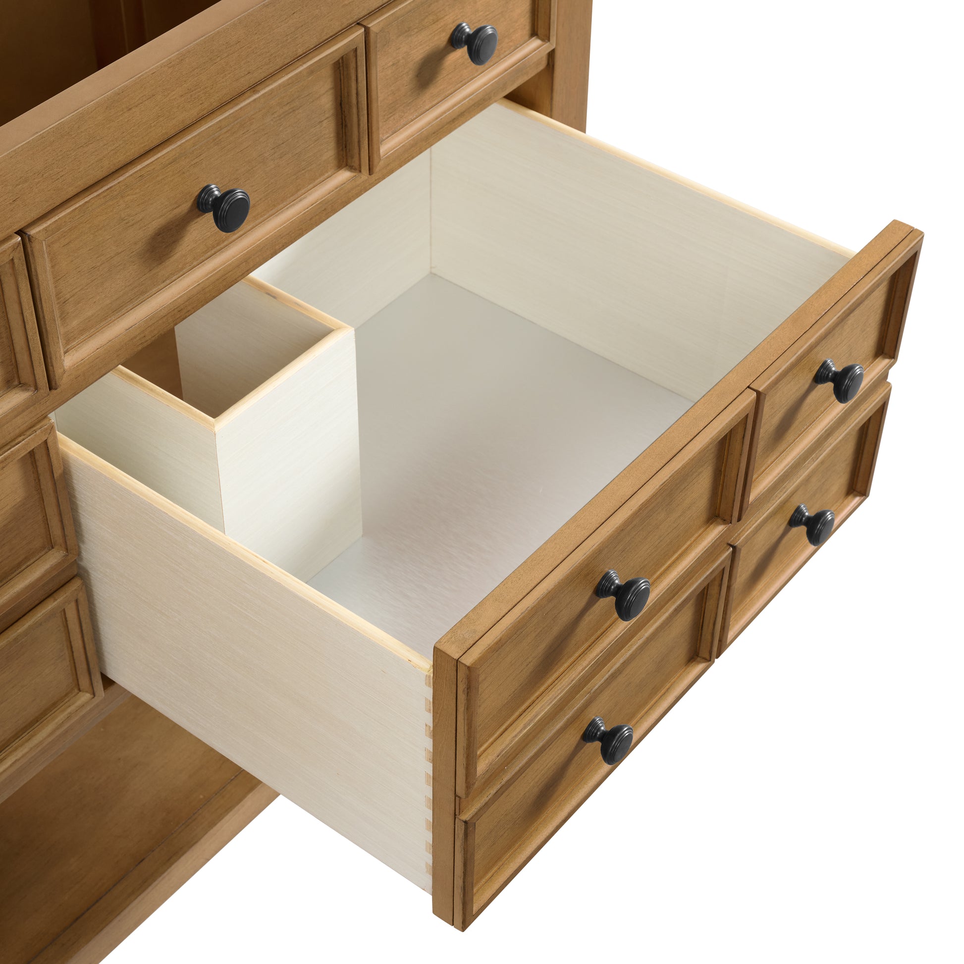 Renovate for Less Atlanta Malibu 72" Double Vanity, Amber Birch w/ 3 CM Victorian Silver Top w/ FreePower Wireless Charger
