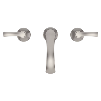 Auden 8" Widespread Bath Faucet in Brushed Nickel