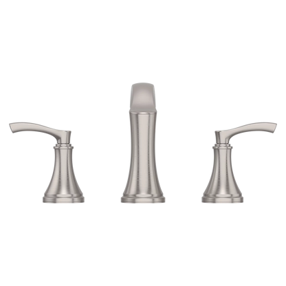 Auden 8" Widespread Bath Faucet in Brushed Nickel