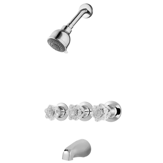Bedford 3-Handle Tub & Shower Trim with Valve