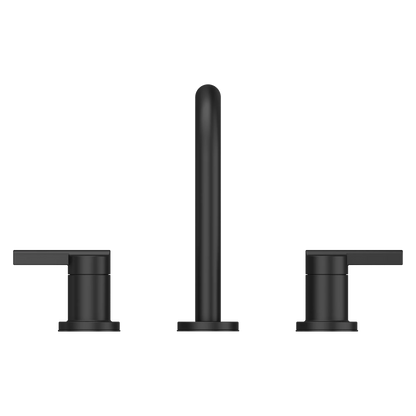 Brislin 8" Widespread Bath Faucet Matte Black