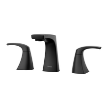 Karci  8" Widespread Bath Faucet In Matte Black