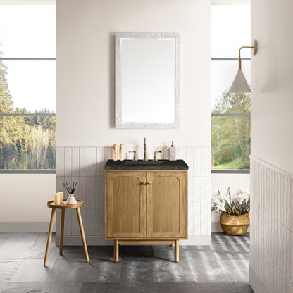 Renovate for Less Atlanta Laurent 30" Single Vanity, Light Natural Oak, w/ 3 CM Phantome Eclos Top