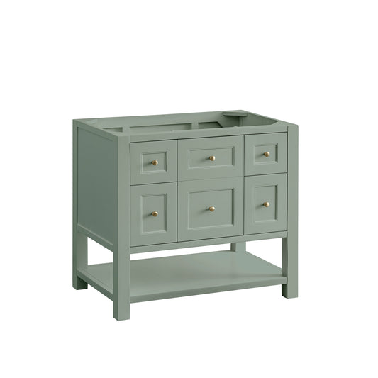 Renovate for Less Atlanta Breckenridge 36" Single Vanity Cabinet, Smokey Celadon
