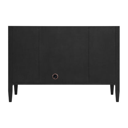 Renovate for Less Atlanta Myrrin 48" Single Vanity, Carbon Oak
