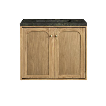 Renovate for Less Atlanta Laurent 30" Single Vanity, Light Natural Oak, w/ 3 CM Phantome Eclos Top
