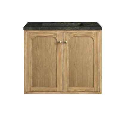 Laurent 30" Single Vanity, Light Natural Oak, w/ 3 CM Phantome Eclos Top