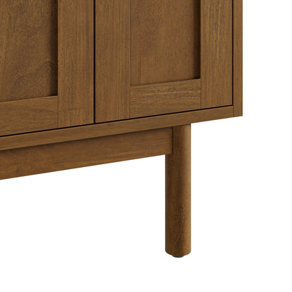 Renovate for Less Atlanta Laurent 72" Double Vanity, Honey Oak w/ Single Hole 3 CM White Zeus Silestone Top and Matching Backsplash