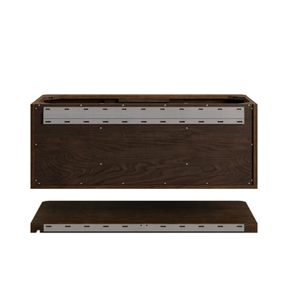 Allamari 48" Single Vanity, Sable w/ 3 CM Tajnar Eclos Top w/FreePower Wireless Charger