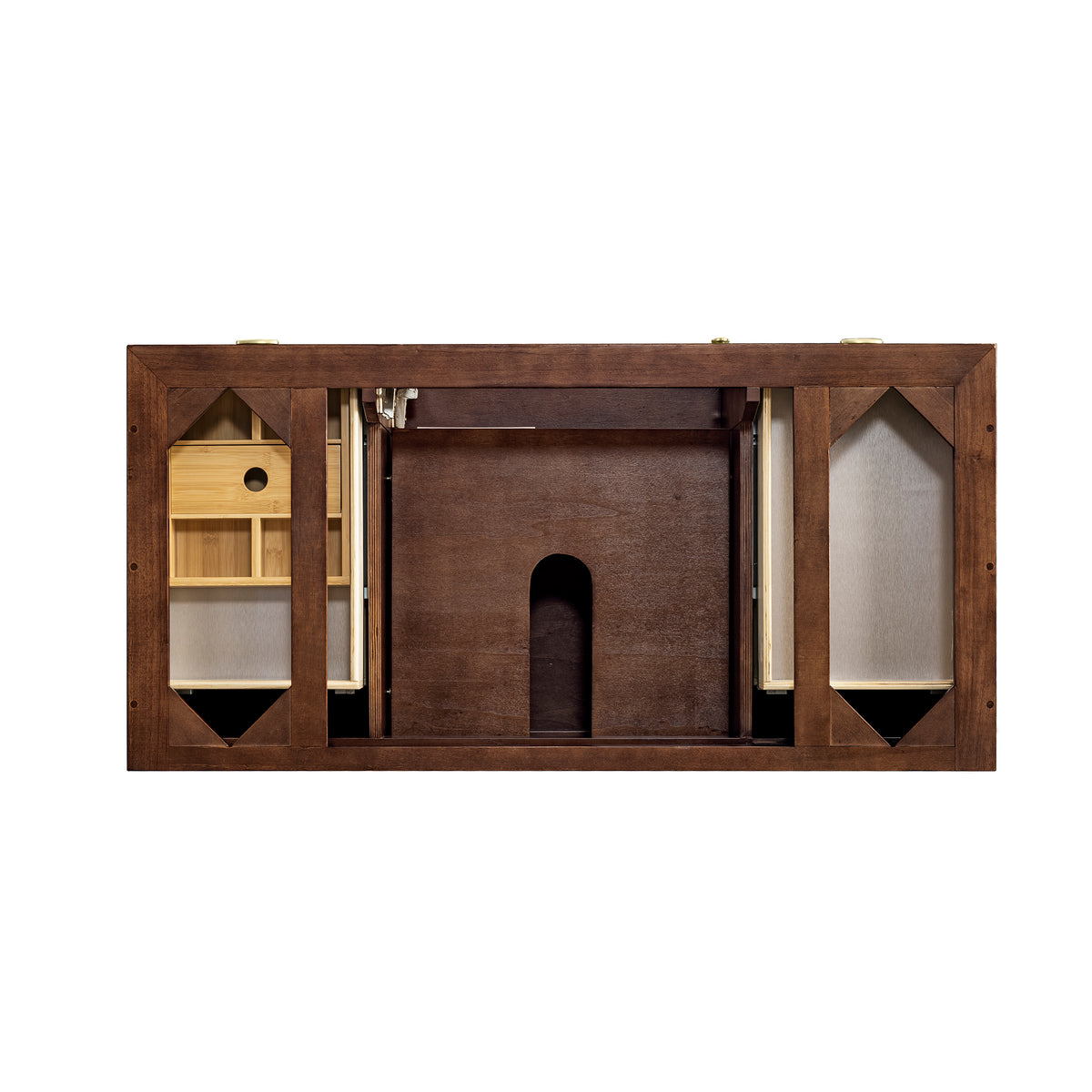 Amberly 48" Single Vanity Cabinet, Mid-Century Walnut
