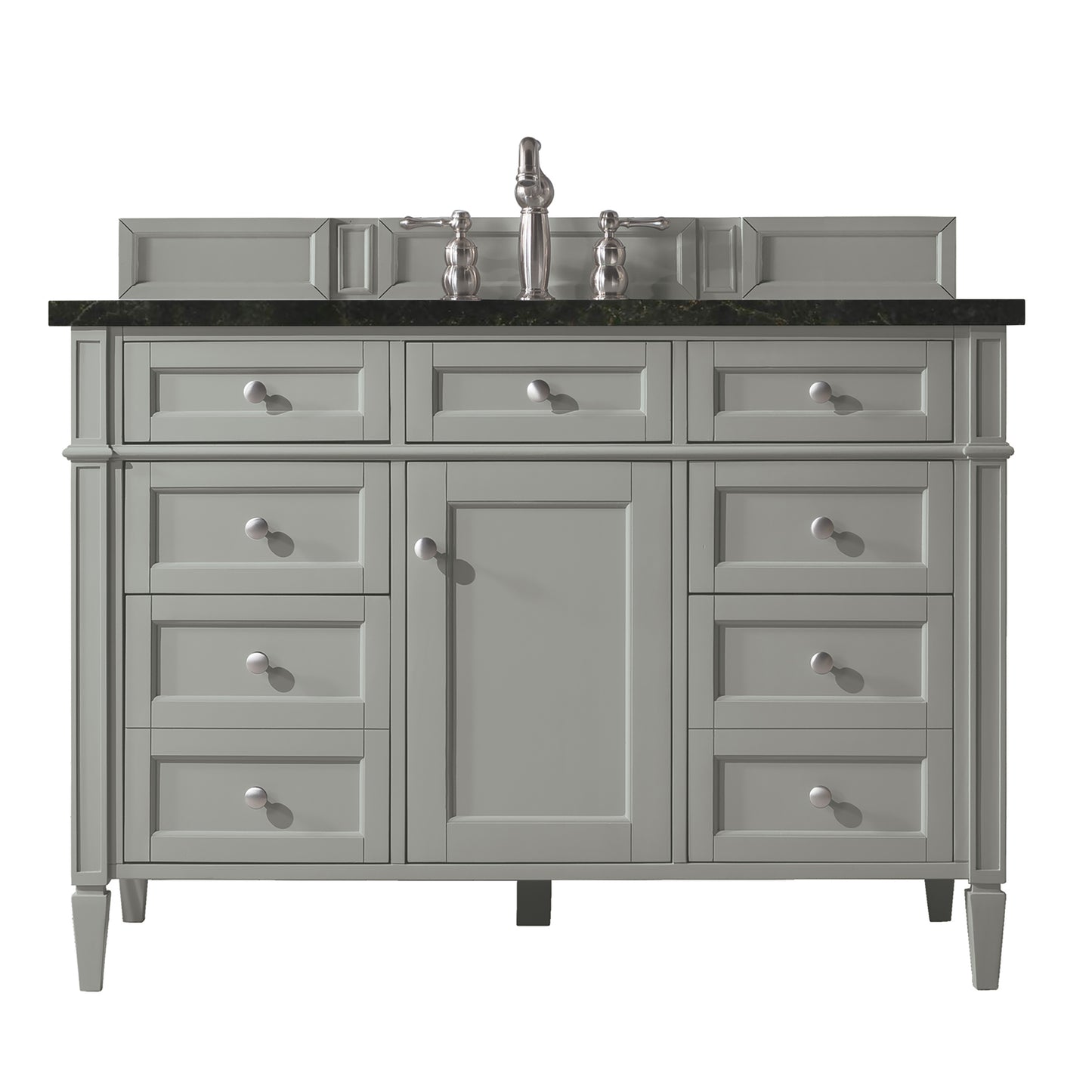 Renovate for Less Atlanta Brittany 48" Single Vanity, Urban Gray, w/ 3 CM Phantome Eclos Top