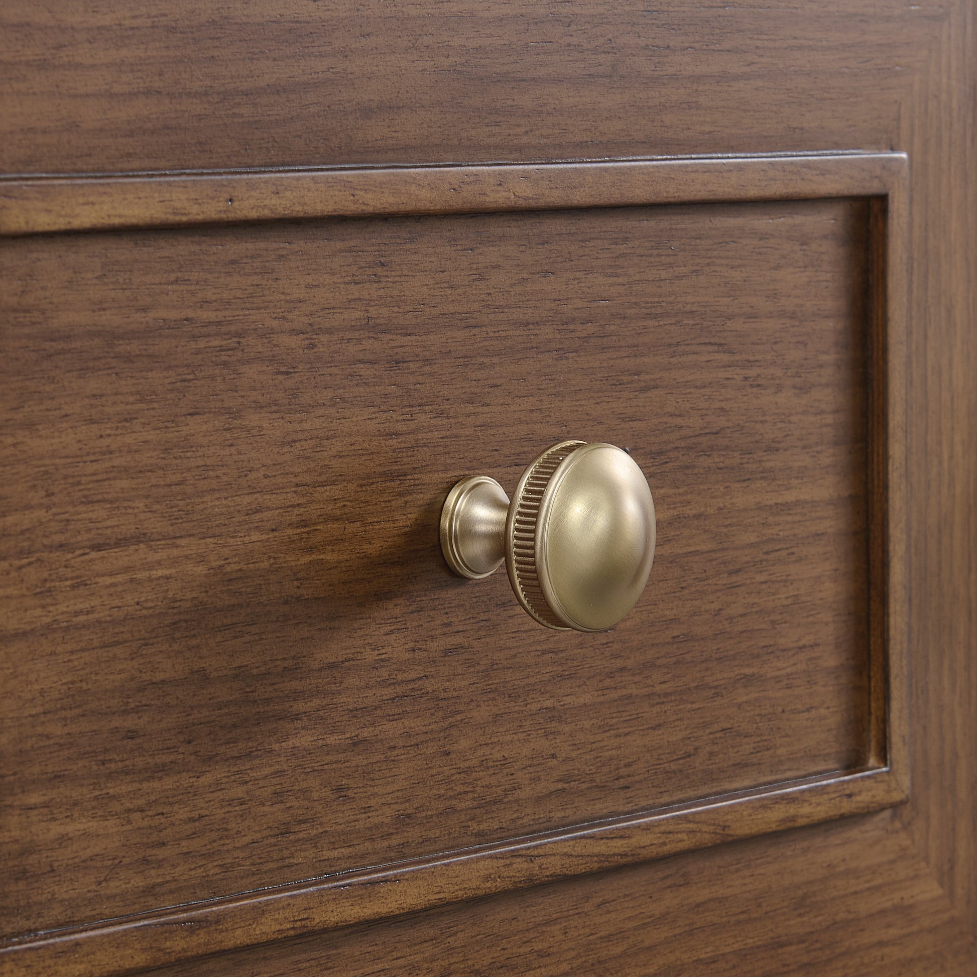 Renovate for Less Atlanta Lorelai 48" Single Vanity, Mid-Century Walnut, w/ 3 CM Phantome Eclos Top