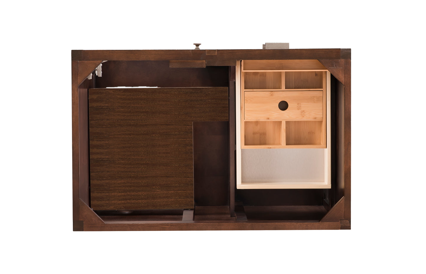 Renovate for Less Atlanta Addison 36" Single Vanity Cabinet, Mid-Century Acacia