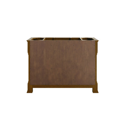 Brookfield 48" Single Vanity, Honey Oak w/ 3 CM Victorian Silver Silestone Top w/ FreePower Wireless Charger