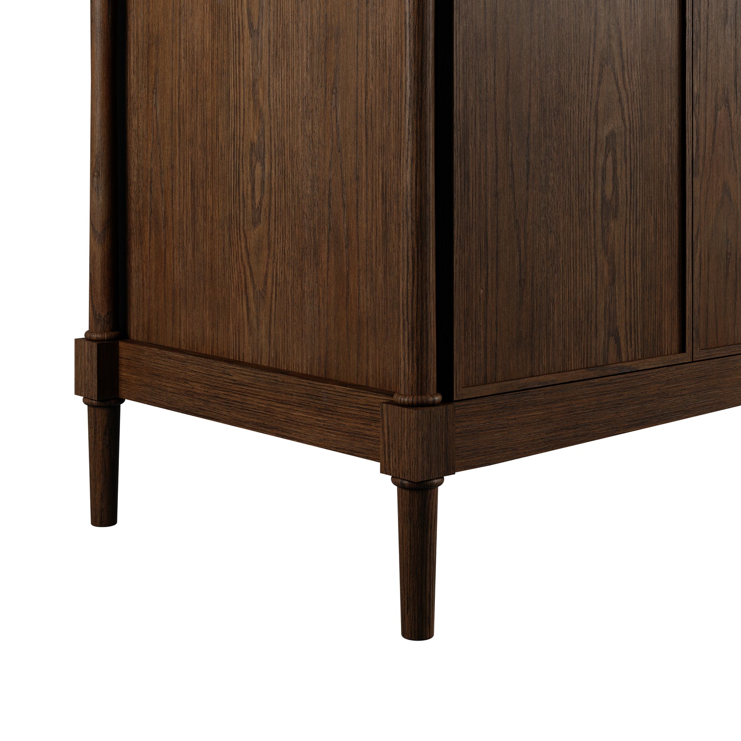 Renovate for Less Atlanta Kinnsden 72" Double Vanity, Sable Oak w/ 3 CM Lime Delight Silestone Top