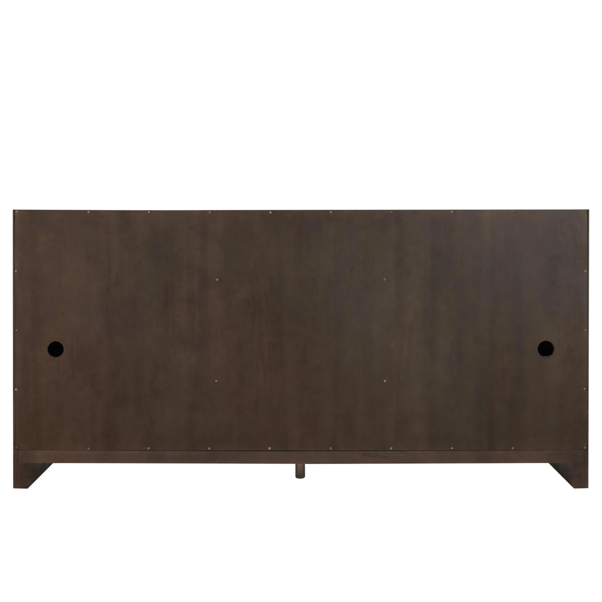 Gracyn 72" Double Vanity, Sable, w/ 3 CM White Zeus Quartz Top
