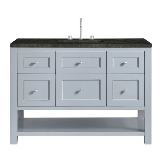 Breckenridge 48" Single Vanity, Serenity Blue, w/ 3 CM Phantome Eclos Top
