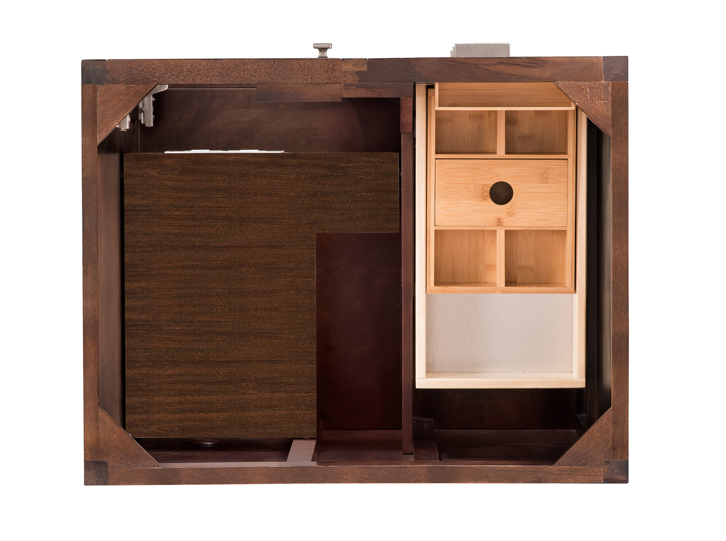 Renovate for Less Atlanta Addison 30" Single Vanity Cabinet, Mid-Century Acacia