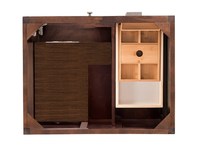 Renovate for Less Atlanta Addison 30" Single Vanity Cabinet, Mid-Century Acacia
