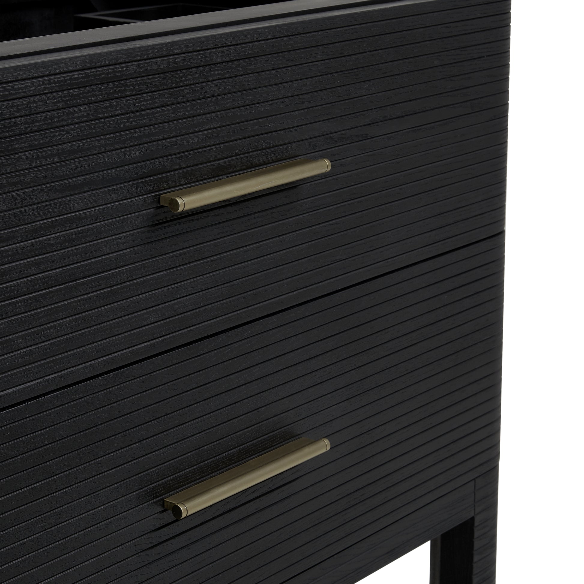 Renovate for Less Atlanta Lucian 72" Double Vanity, Carbon Oak w/ 3 CM White Zeus Silestone Top