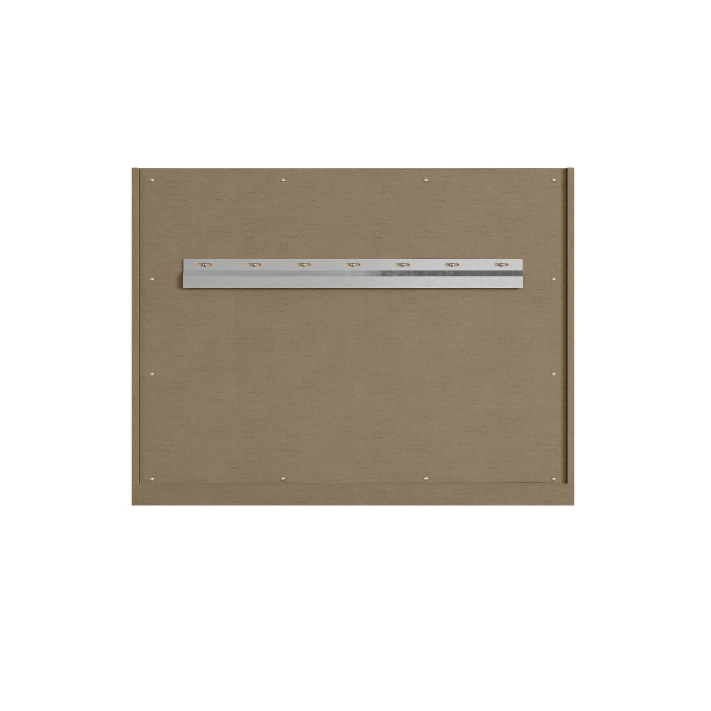 Renovate for Less Atlanta Chicago 36" Single Vanity, Walnut Whisper, w/ 3 CM Ethereal Noctis Silestone® Top