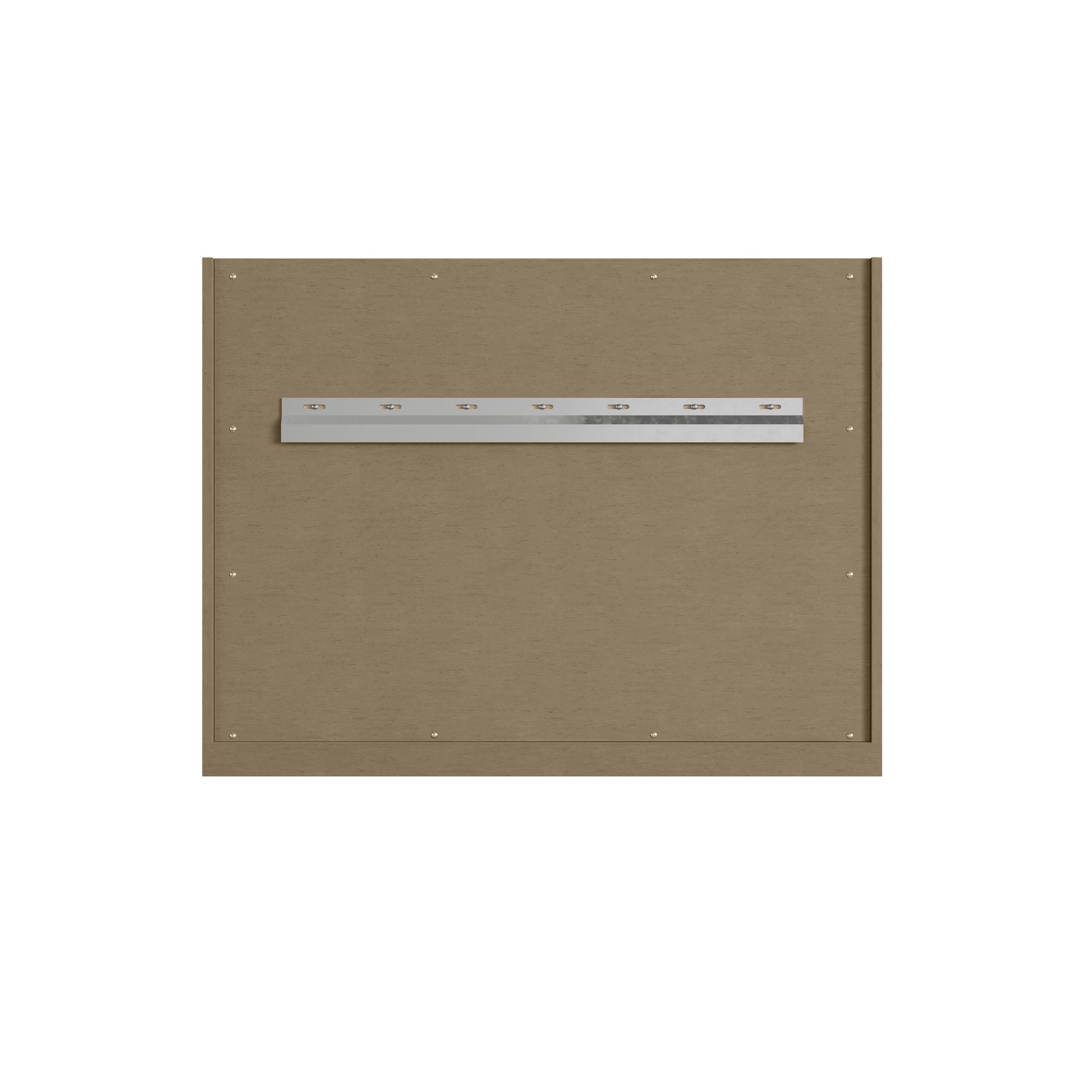 Renovate for Less Atlanta Chicago 36" Single Vanity, Walnut Whisper, w/ 3 CM Ethereal Noctis Silestone® Top