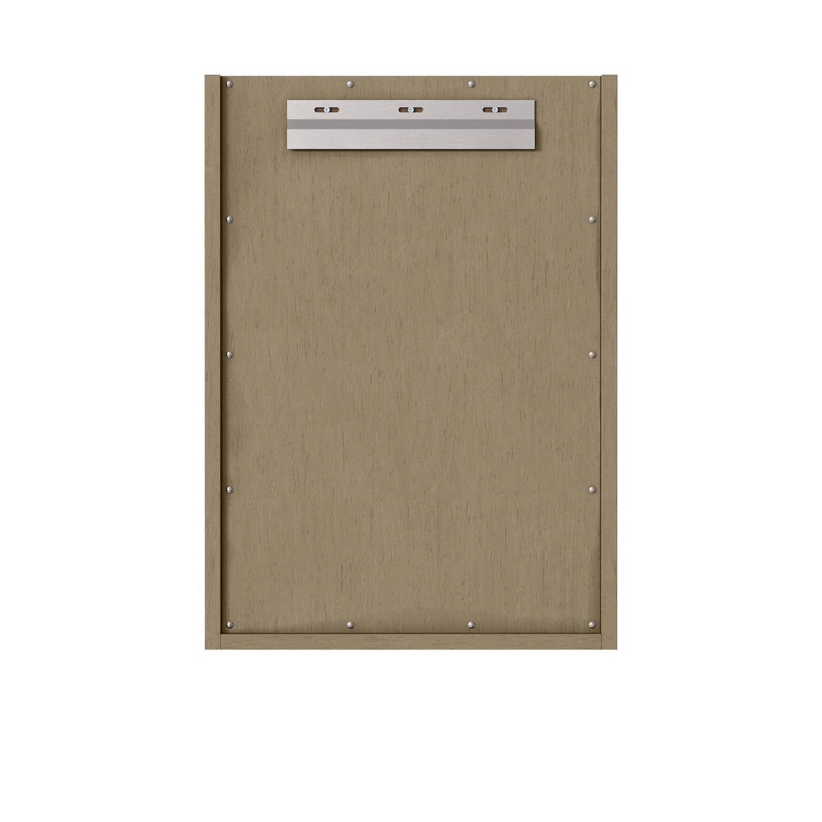 Chianti 20" Single Cabinet, Walnut Whisper, Brushed Nickel