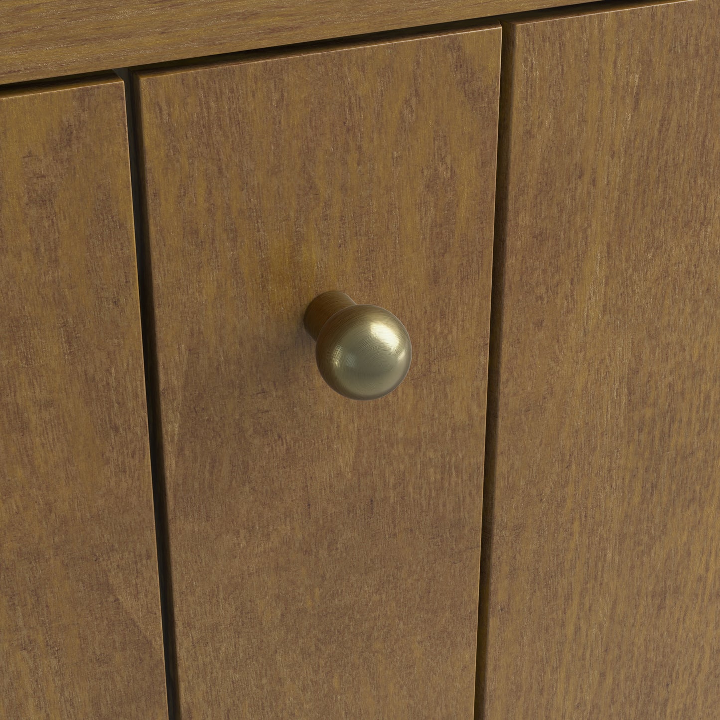 Renovate for Less Atlanta Hudson 60" Double Vanity, Honey Oak w/ Single Hole 3 CM White Zeus Silestone Top and Matching Backsplash