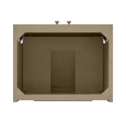 Chianti 20" Single Cabinet, Walnut Whisper, Brushed Nickel
