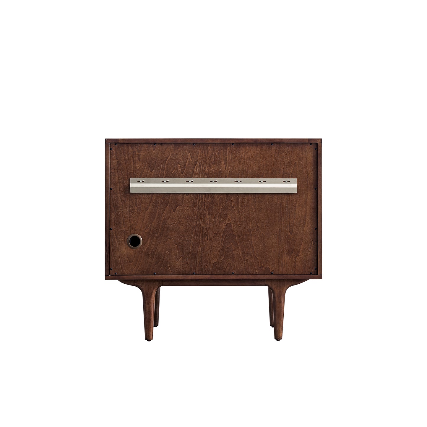 Renovate for Less Atlanta Amberly 36" Single Vanity, Mid-Century Walnut w/ 3 CM Eternal Jasmine Pearl Top