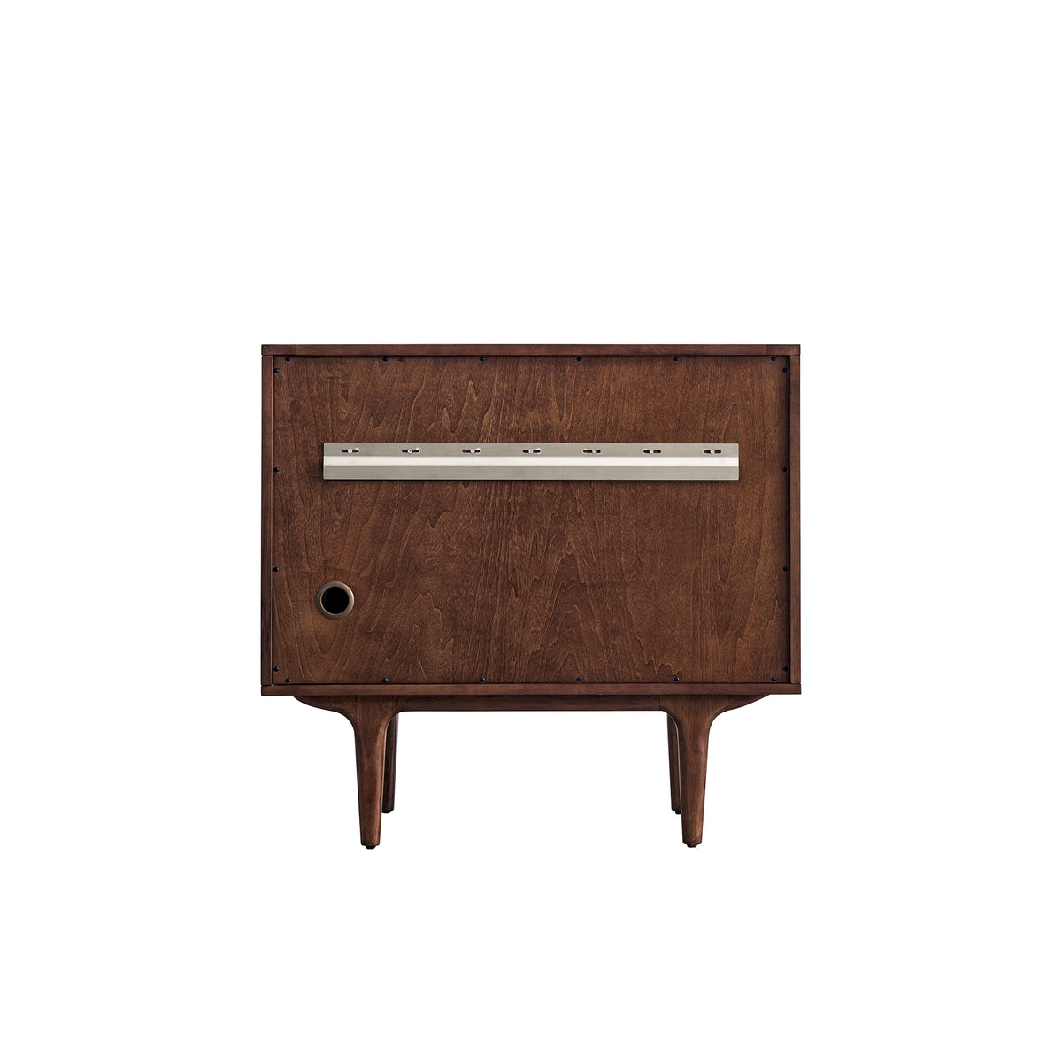 Amberly 36" Single Vanity, Mid-Century Walnut w/ 3 CM Carrara Marble Top