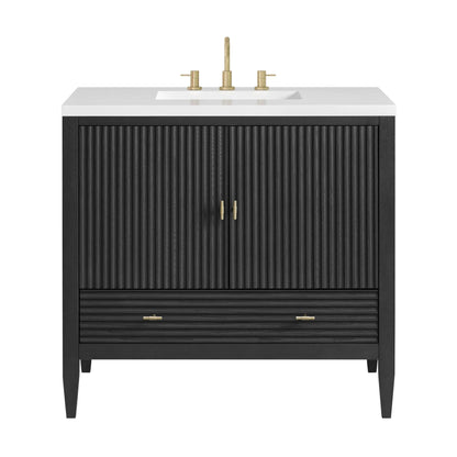 Myrrin 36" Vanity, Carbon Oak