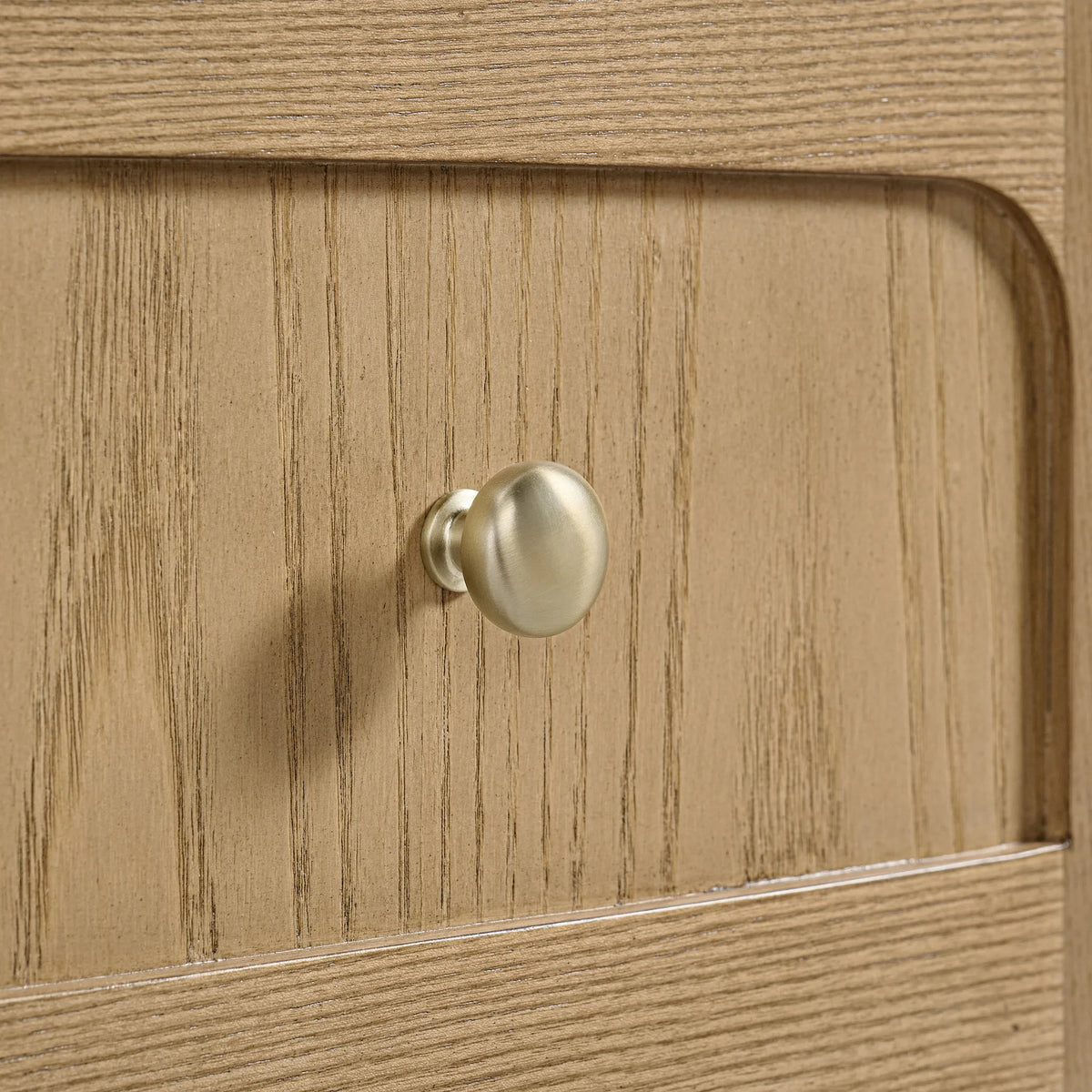 Laurent 60" Double Vanity, Light Natural Oak, w/ 3 CM Tajnar Eclos Top