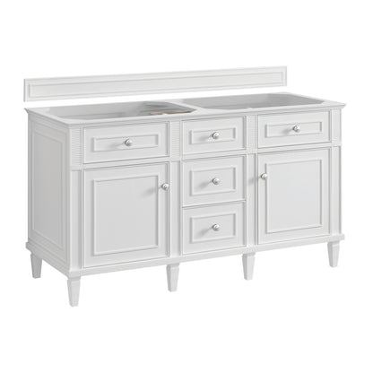 Renovate for Less Atlanta Lorelai 60" Double Vanity, Bright White