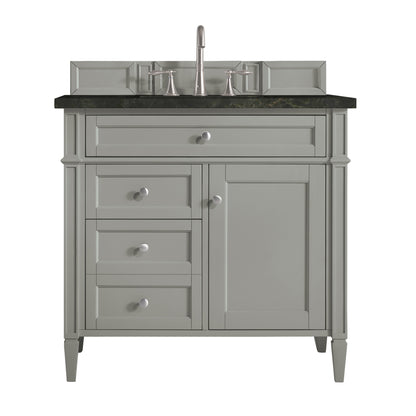 Renovate for Less Atlanta Brittany 36" Single Vanity, Urban Gray, w/ 3 CM Phantome Eclos Top