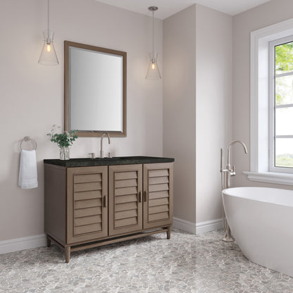 Renovate for Less Atlanta Portland 48" Single Vanity, Whitewashed Walnut, w/ 3 CM Phantome Eclos Top