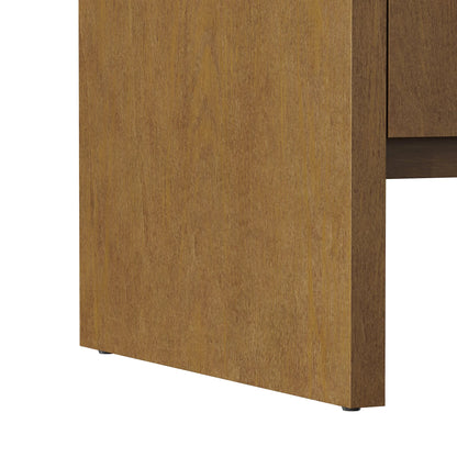 Hudson 30" Single Vanity, Honey Oak w/ 3 CM Siberian Silestone Top