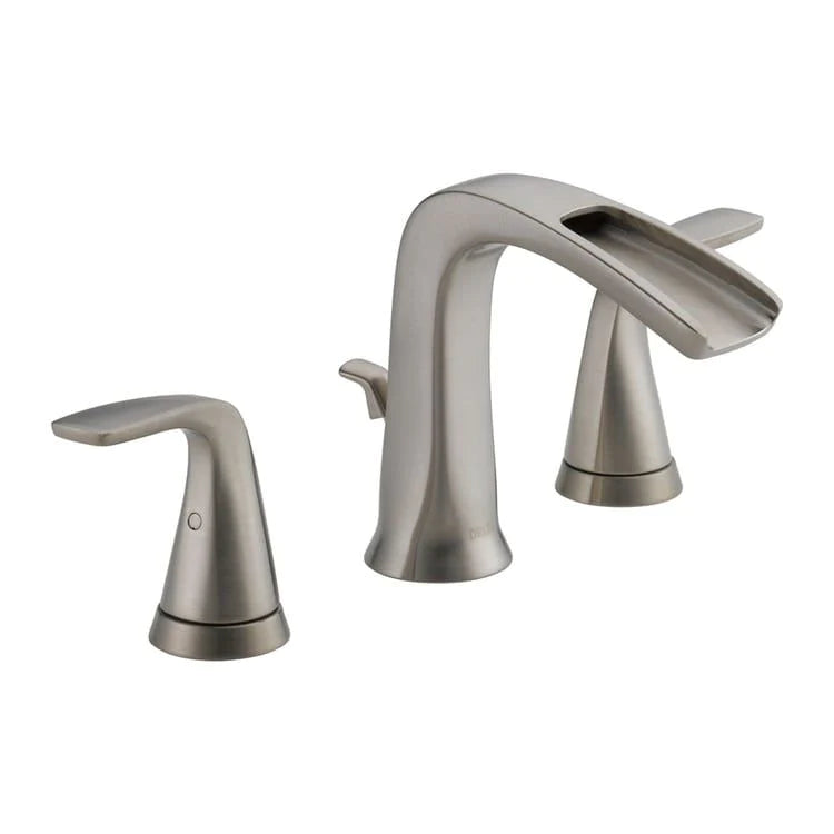 Delta Tolva 8 in Widespread 2 Handle Bathroom Faucet