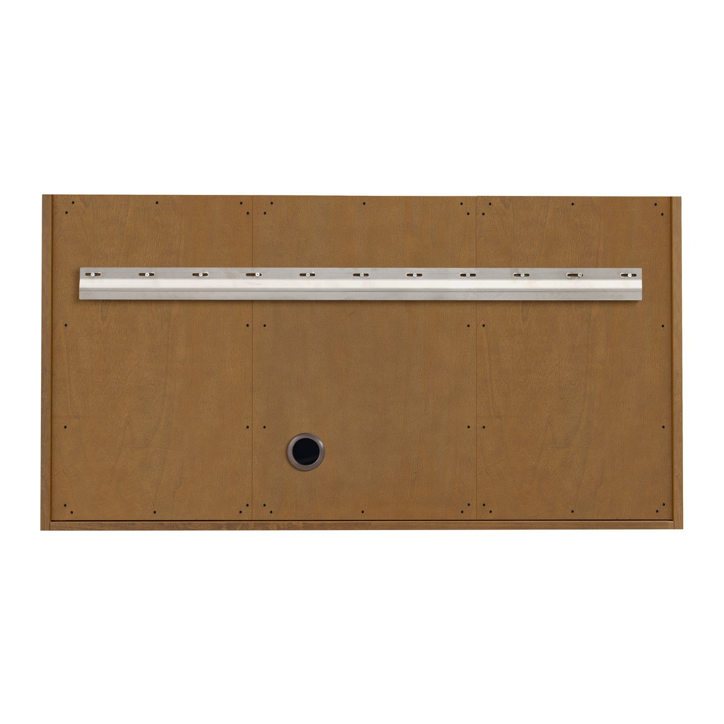 Renovate for Less Atlanta Laurent 48" Single Vanity, Honey Oak w/ 3 CM Parisien Bleu Silestone Top