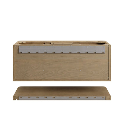 Allamari 48" Single Vanity, Dune Mist w/ 3 CM Siberian Silestone Top w/FreePower Wireless Charger