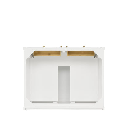 Renovate for Less Atlanta Chicago 30" Single Vanity, Glossy White, w/ 3 CM Phantome Eclos Top