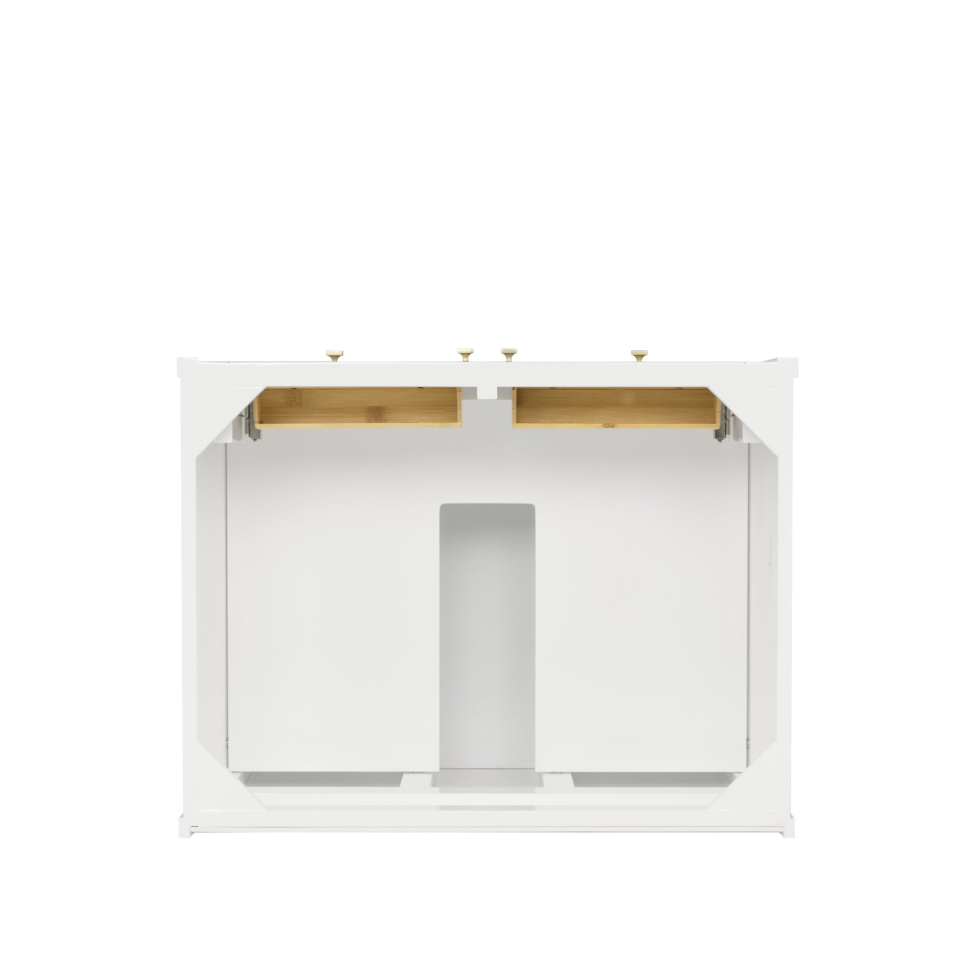 Renovate for Less Atlanta Chicago 30" Single Vanity, Glossy White, w/ 3 CM Parisien Bleu Silestone® Top