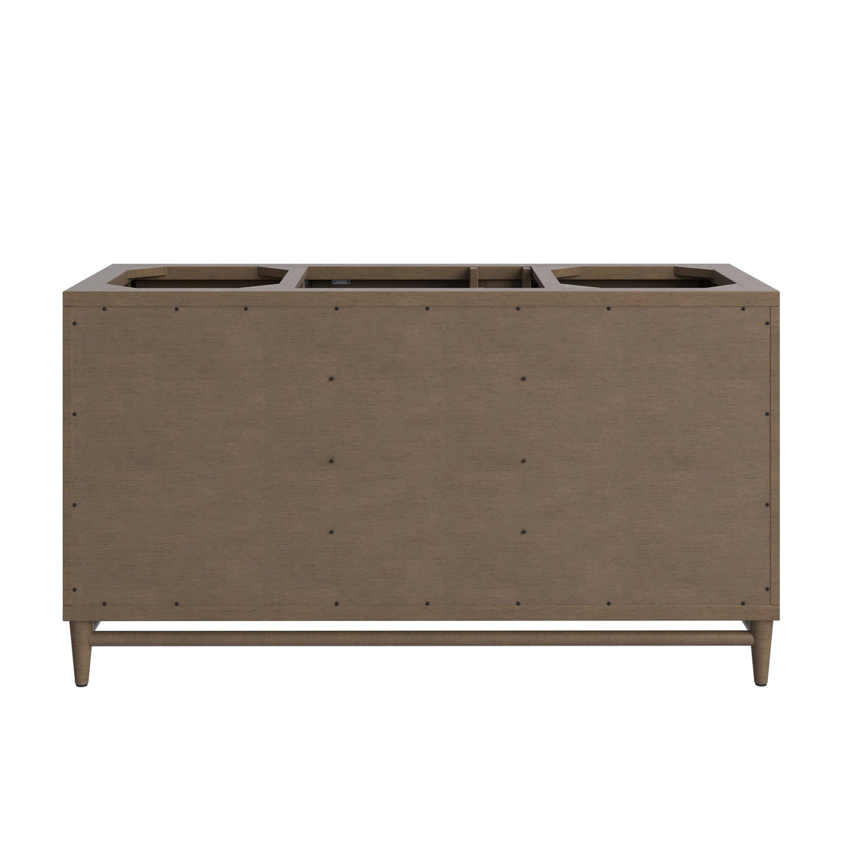 Portland 60" Single Vanity Whitewashed Walnut w/ 3 CM Ethereal Noctis Silestone Top
