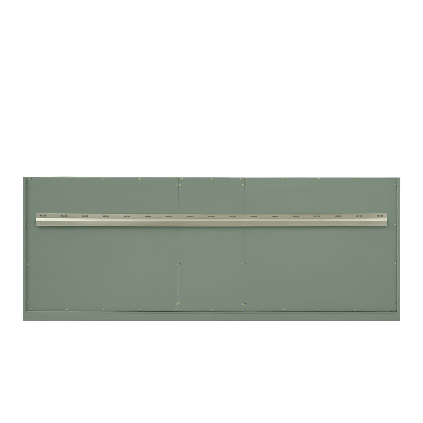 Renovate for Less Atlanta Chicago 72" Double Vanity, Smokey Celadon, w/ 3 CM Ethereal Noctis Silestone® Top