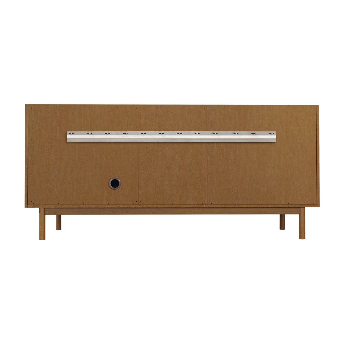Renovate for Less Atlanta Laurent 72" Double Vanity, Honey Oak w/ Single Hole 3 CM White Zeus Silestone Top and Matching Backsplash