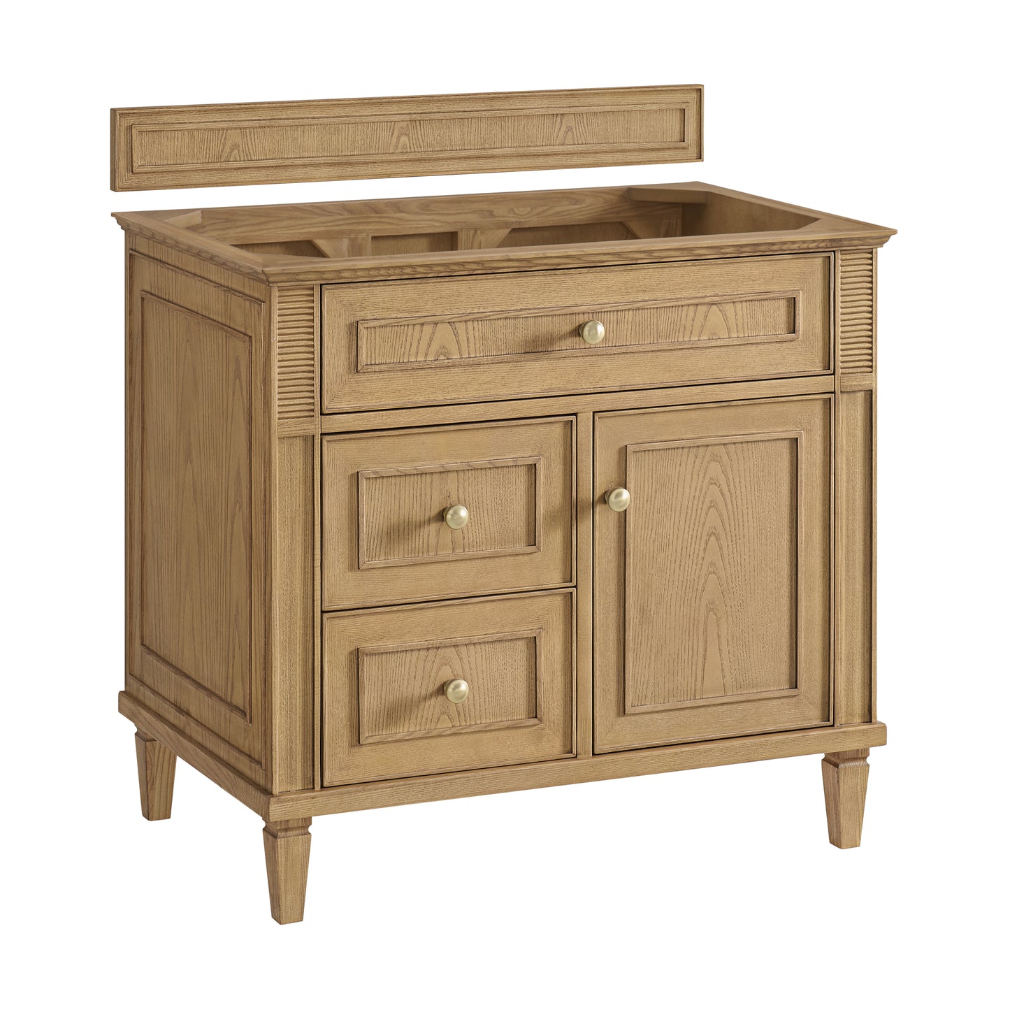Renovate for Less Atlanta Lorelai 36" Single Vanity, Light Natural Oak
